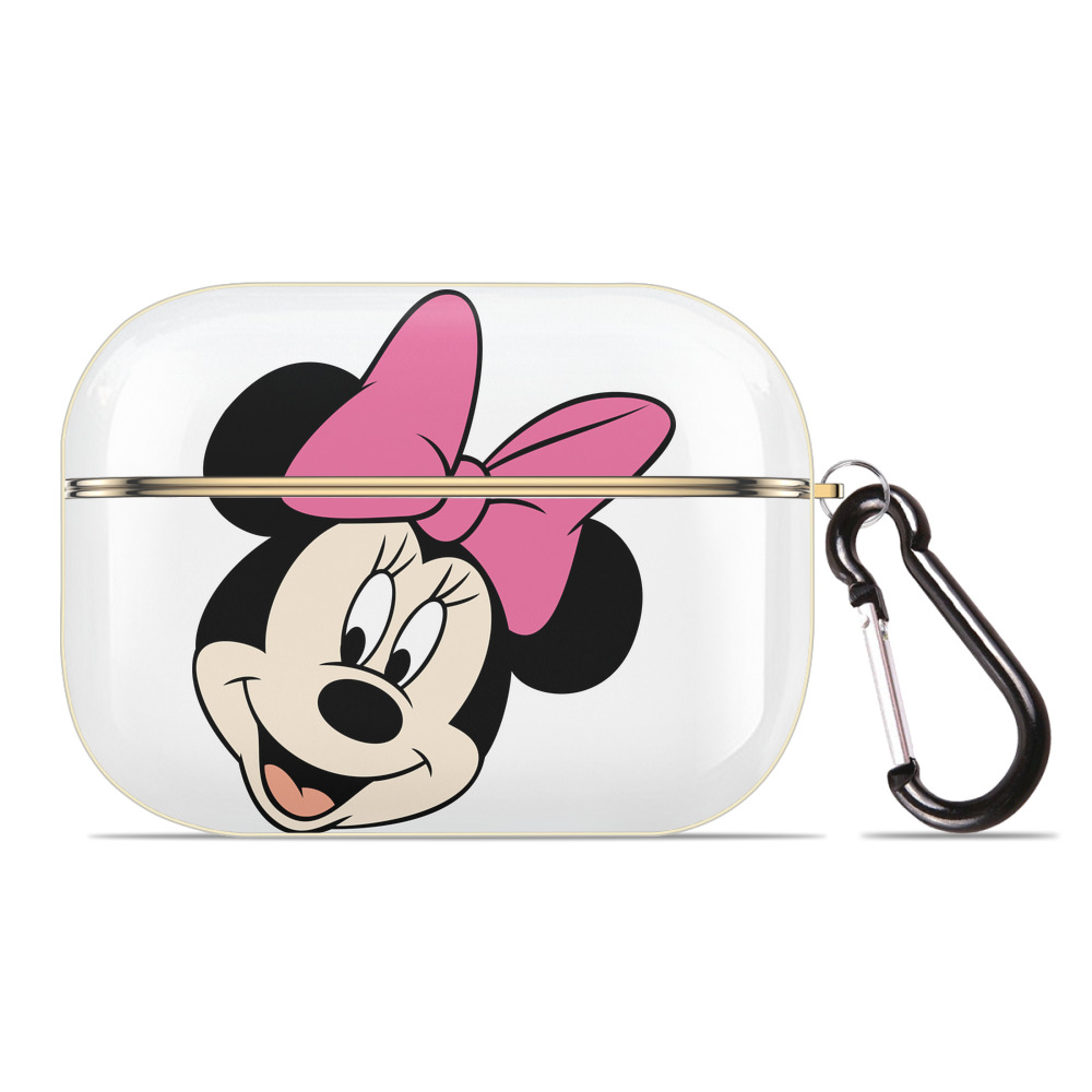 （画像用） ミッキーマウス Mickey Mouse 【AirPods Pro用】ハードシェル保護ケース｜耐衝撃・防指紋・カラビナ付き商品仕様