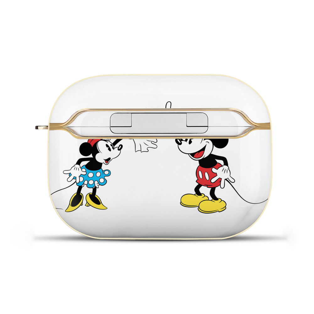 （画像用） ミッキーマウス Mickey Mouse 【AirPods Pro用】ハードシェル保護ケース｜耐衝撃・防指紋・カラビナ付き商品仕様