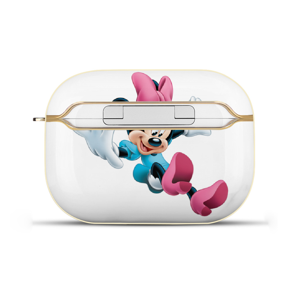 （画像用） ミッキーマウス Mickey Mouse 【AirPods Pro用】ハードシェル保護ケース｜耐衝撃・防指紋・カラビナ付き商品仕様