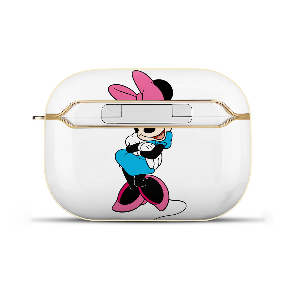 （画像用） ミッキーマウス Mickey Mouse 【AirPods Pro用】ハードシェル保護ケース｜耐衝撃・防指紋・カラビナ付き商品仕様