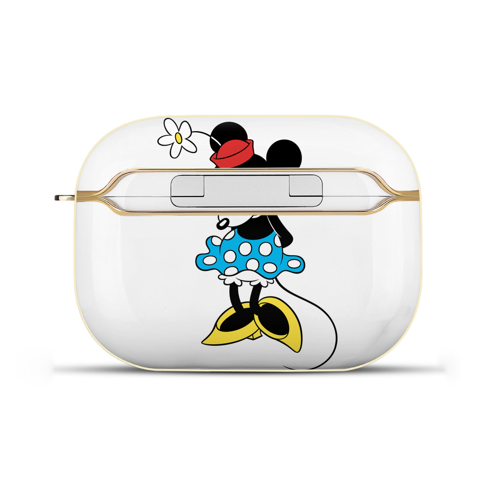 （画像用） ミッキーマウス Mickey Mouse 【AirPods Pro用】ハードシェル保護ケース｜耐衝撃・防指紋・カラビナ付き商品仕様