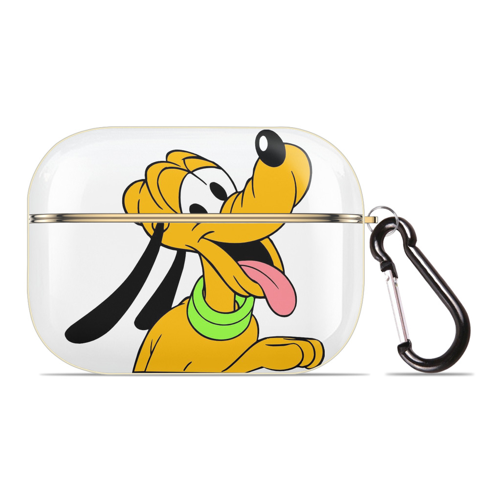 （画像用） ミッキーマウス Mickey Mouse 【AirPods Pro用】ハードシェル保護ケース｜耐衝撃・防指紋・カラビナ付き商品仕様