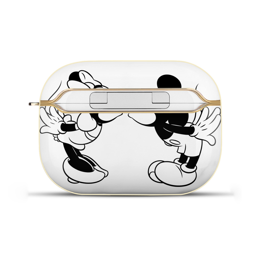 （画像用） ミッキーマウス Mickey Mouse 【AirPods Pro用】ハードシェル保護ケース｜耐衝撃・防指紋・カラビナ付き商品仕様