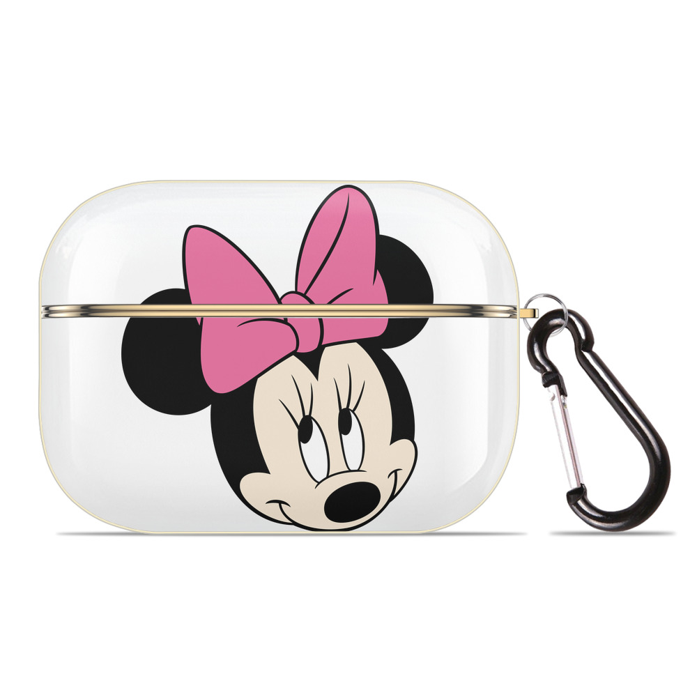 （画像用） ミッキーマウス Mickey Mouse 【AirPods Pro用】ハードシェル保護ケース｜耐衝撃・防指紋・カラビナ付き商品仕様