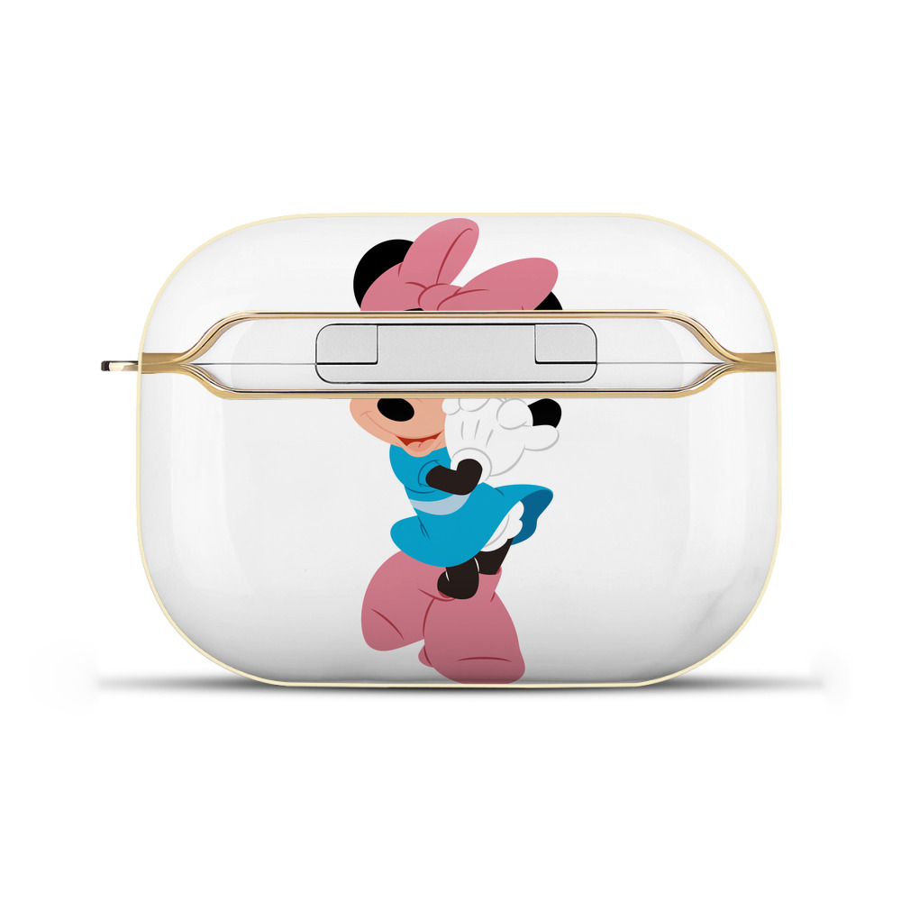 （画像用） ミッキーマウス Mickey Mouse 【AirPods Pro用】ハードシェル保護ケース｜耐衝撃・防指紋・カラビナ付き商品仕様