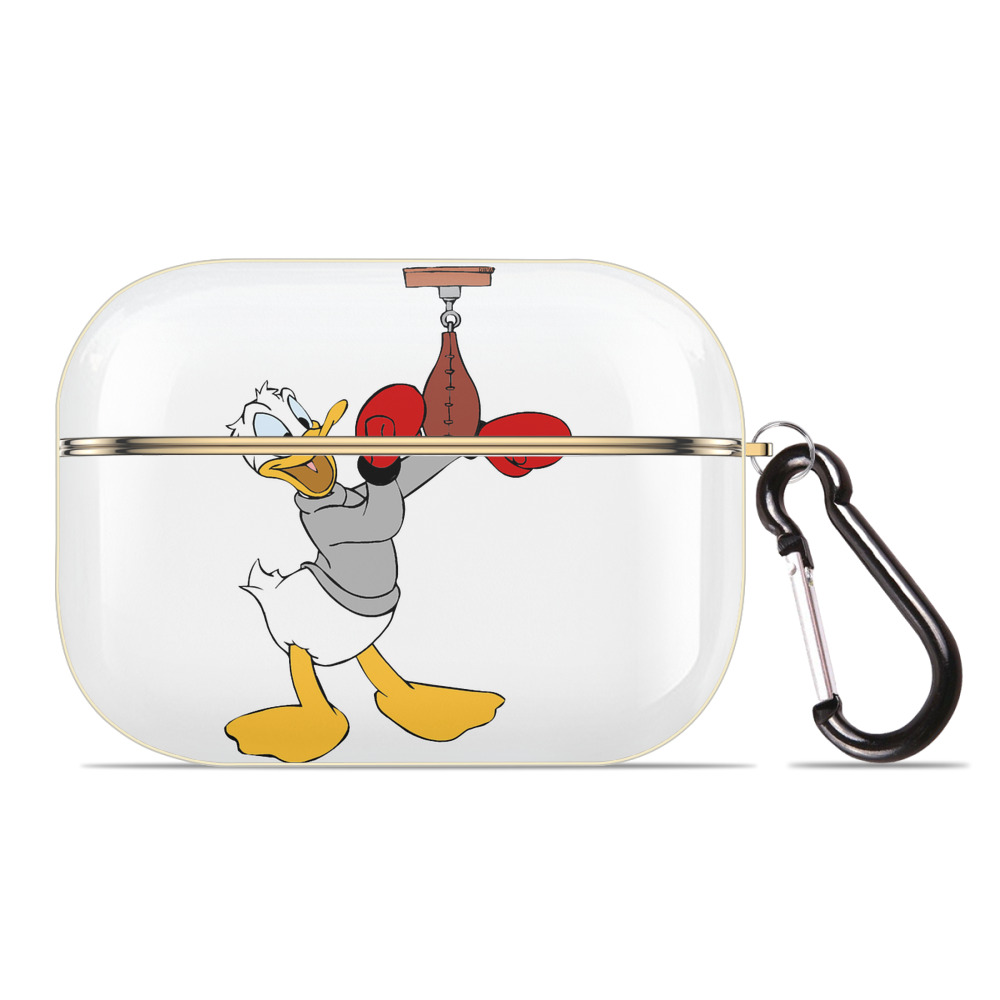 （画像用） ミッキーマウス Mickey Mouse 【AirPods Pro用】ハードシェル保護ケース｜耐衝撃・防指紋・カラビナ付き商品仕様