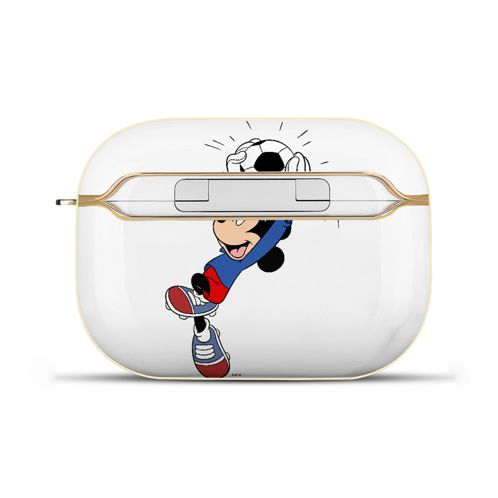 （画像用） ミッキーマウス Mickey Mouse 【AirPods Pro用】ハードシェル保護ケース｜耐衝撃・防指紋・カラビナ付き商品仕様