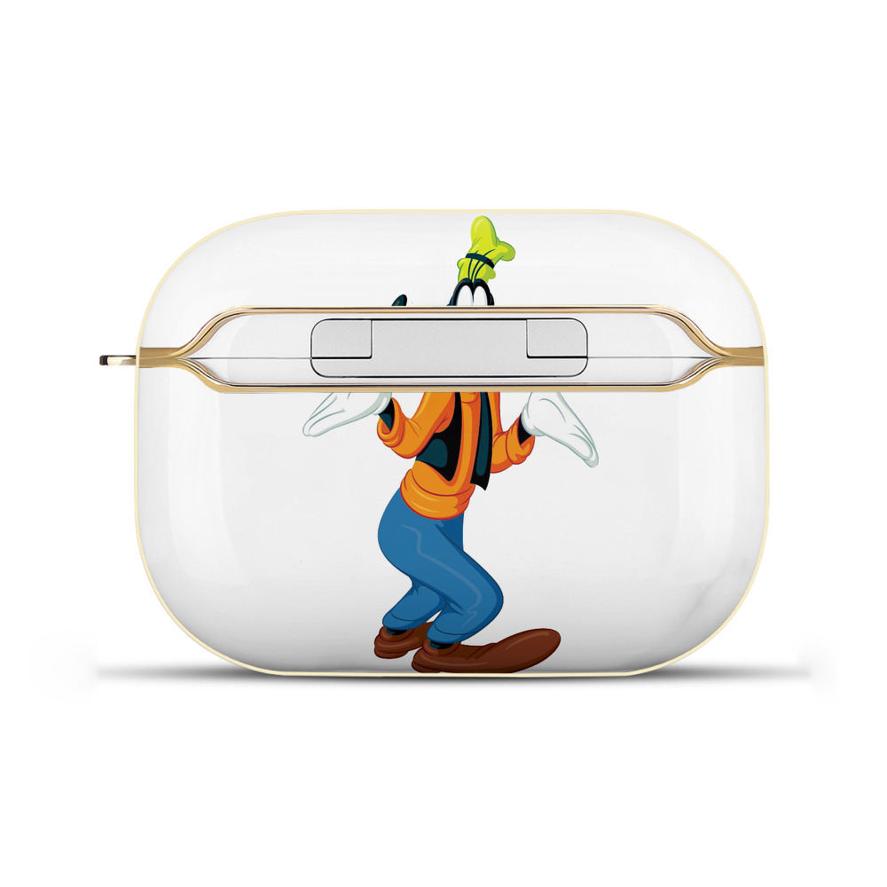 （画像用） ミッキーマウス Mickey Mouse 【AirPods Pro用】ハードシェル保護ケース｜耐衝撃・防指紋・カラビナ付き商品仕様