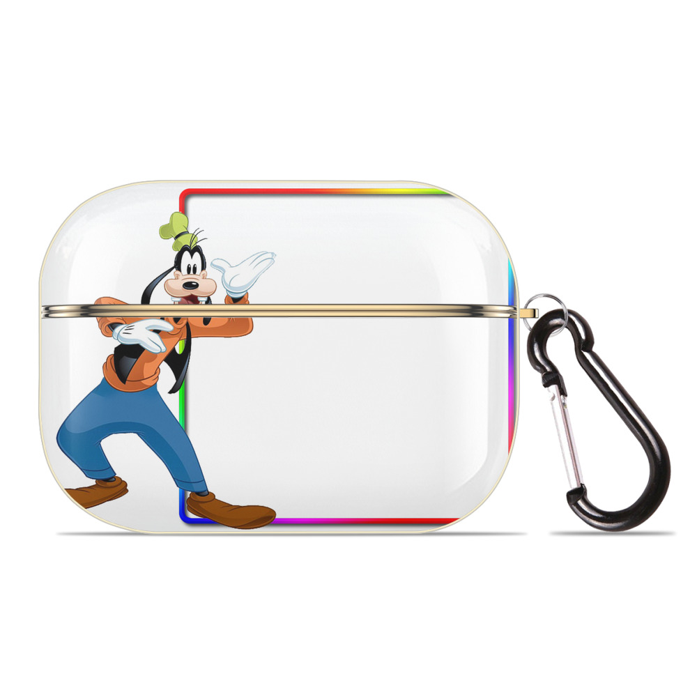 （画像用） ミッキーマウス Mickey Mouse 【AirPods Pro用】ハードシェル保護ケース｜耐衝撃・防指紋・カラビナ付き商品仕様