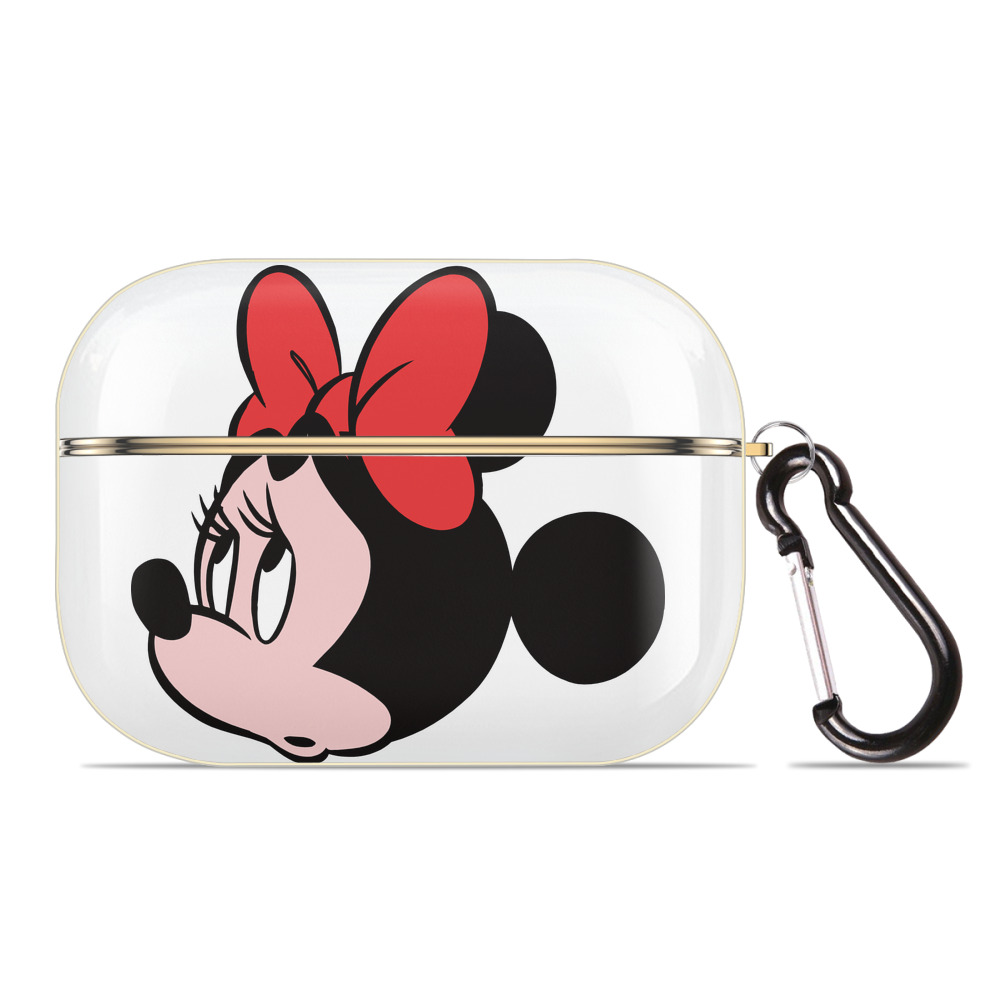 （画像用） ミッキーマウス Mickey Mouse 【AirPods Pro用】ハードシェル保護ケース｜耐衝撃・防指紋・カラビナ付き商品仕様