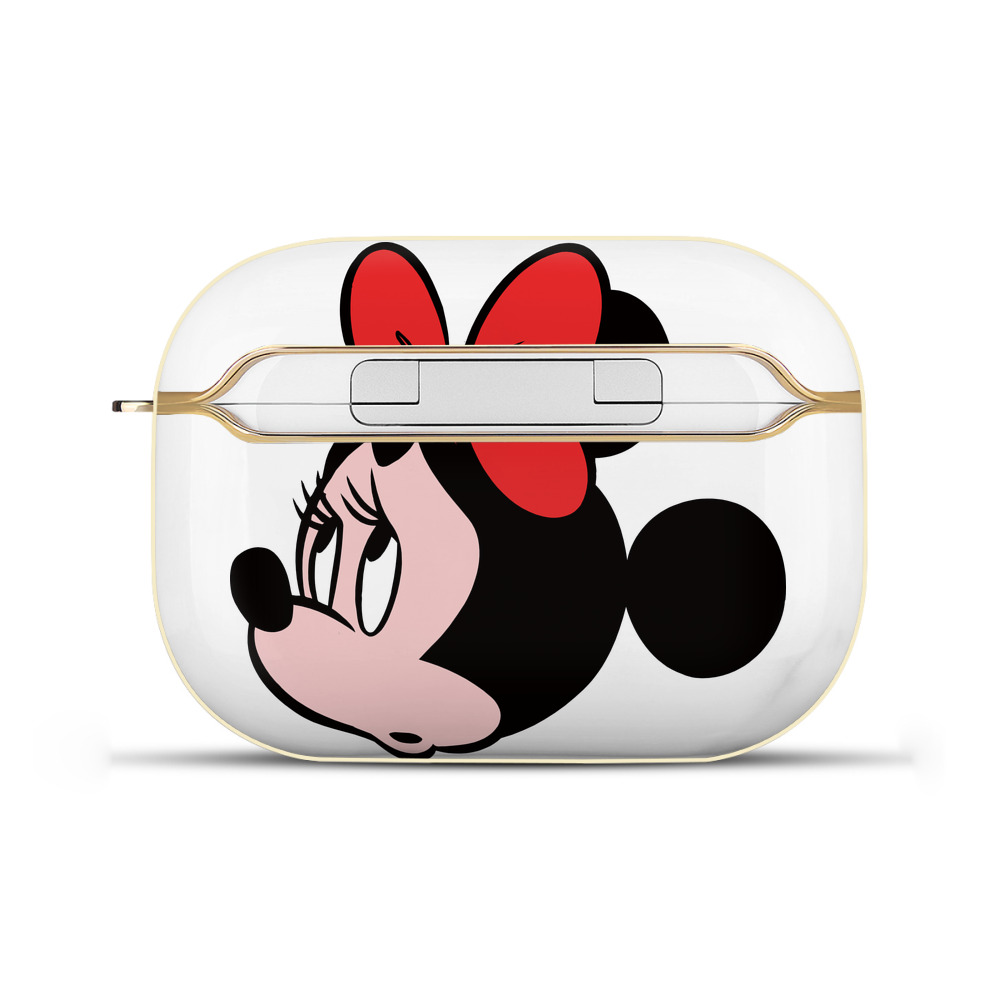 （画像用） ミッキーマウス Mickey Mouse 【AirPods Pro用】ハードシェル保護ケース｜耐衝撃・防指紋・カラビナ付き商品仕様