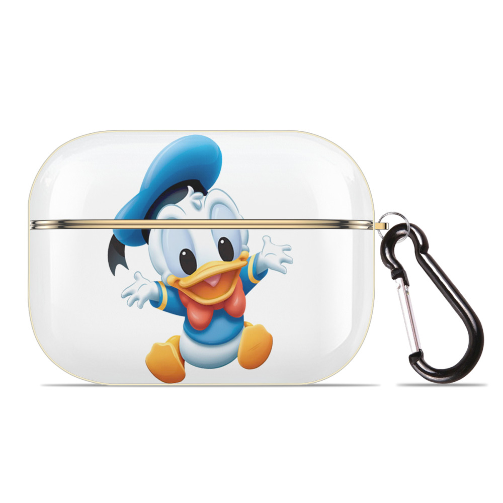（画像用） ミッキーマウス Mickey Mouse 【AirPods Pro用】ハードシェル保護ケース｜耐衝撃・防指紋・カラビナ付き商品仕様