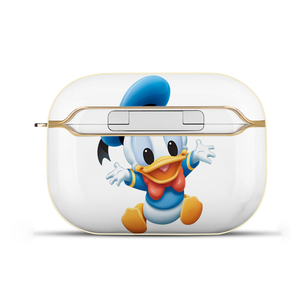 （画像用） ミッキーマウス Mickey Mouse 【AirPods Pro用】ハードシェル保護ケース｜耐衝撃・防指紋・カラビナ付き商品仕様