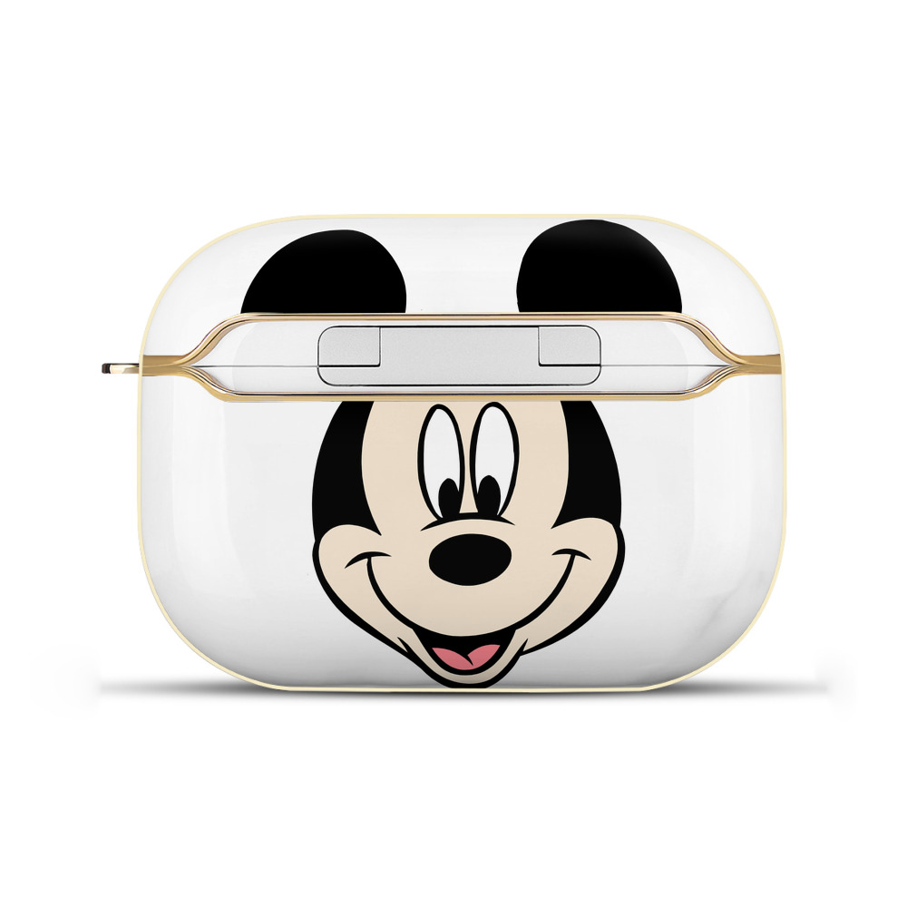 （画像用） ミッキーマウス Mickey Mouse 【AirPods Pro用】ハードシェル保護ケース｜耐衝撃・防指紋・カラビナ付き商品仕様