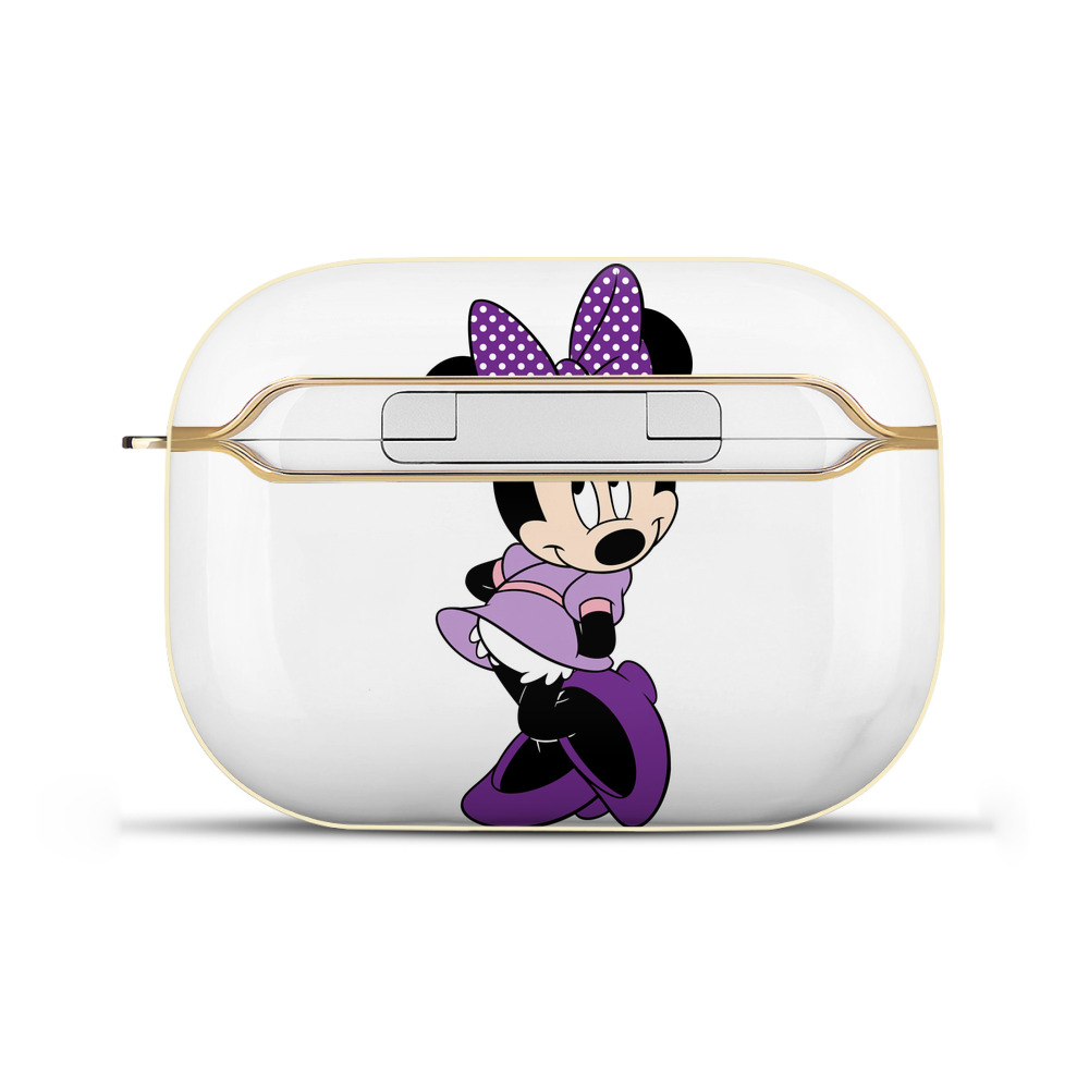 （画像用） ミッキーマウス Mickey Mouse 【AirPods Pro用】ハードシェル保護ケース｜耐衝撃・防指紋・カラビナ付き商品仕様