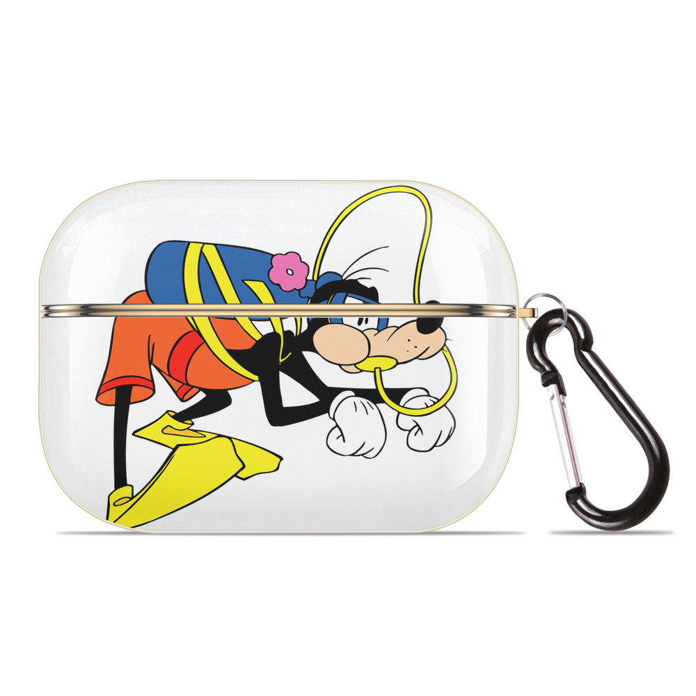 （画像用） ミッキーマウス Mickey Mouse 【AirPods Pro用】ハードシェル保護ケース｜耐衝撃・防指紋・カラビナ付き商品仕様