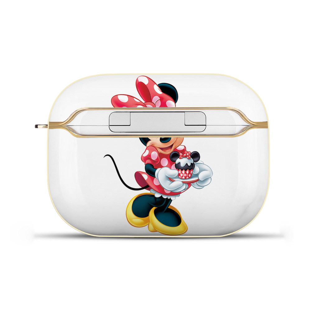 （画像用） ミッキーマウス Mickey Mouse 【AirPods Pro用】ハードシェル保護ケース｜耐衝撃・防指紋・カラビナ付き商品仕様