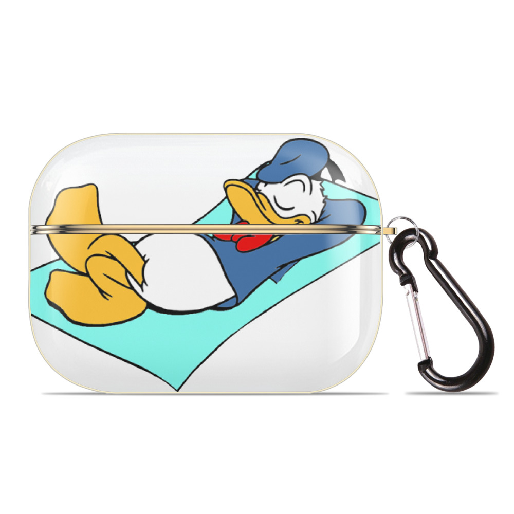 （画像用） ミッキーマウス Mickey Mouse 【AirPods Pro用】ハードシェル保護ケース｜耐衝撃・防指紋・カラビナ付き商品仕様