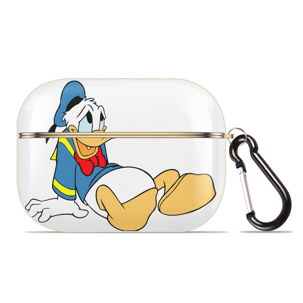 （画像用） ミッキーマウス Mickey Mouse 【AirPods Pro用】ハードシェル保護ケース｜耐衝撃・防指紋・カラビナ付き商品仕様