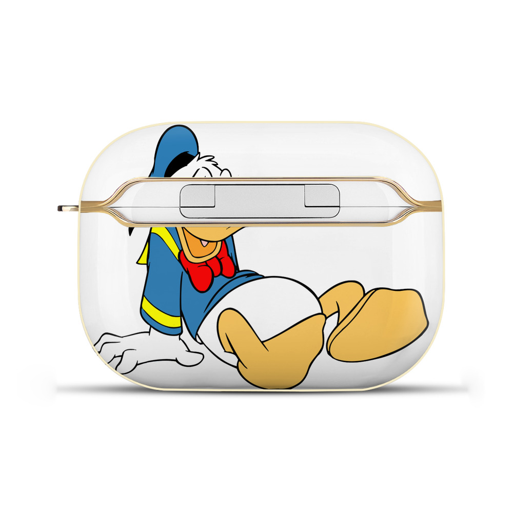 （画像用） ミッキーマウス Mickey Mouse 【AirPods Pro用】ハードシェル保護ケース｜耐衝撃・防指紋・カラビナ付き商品仕様