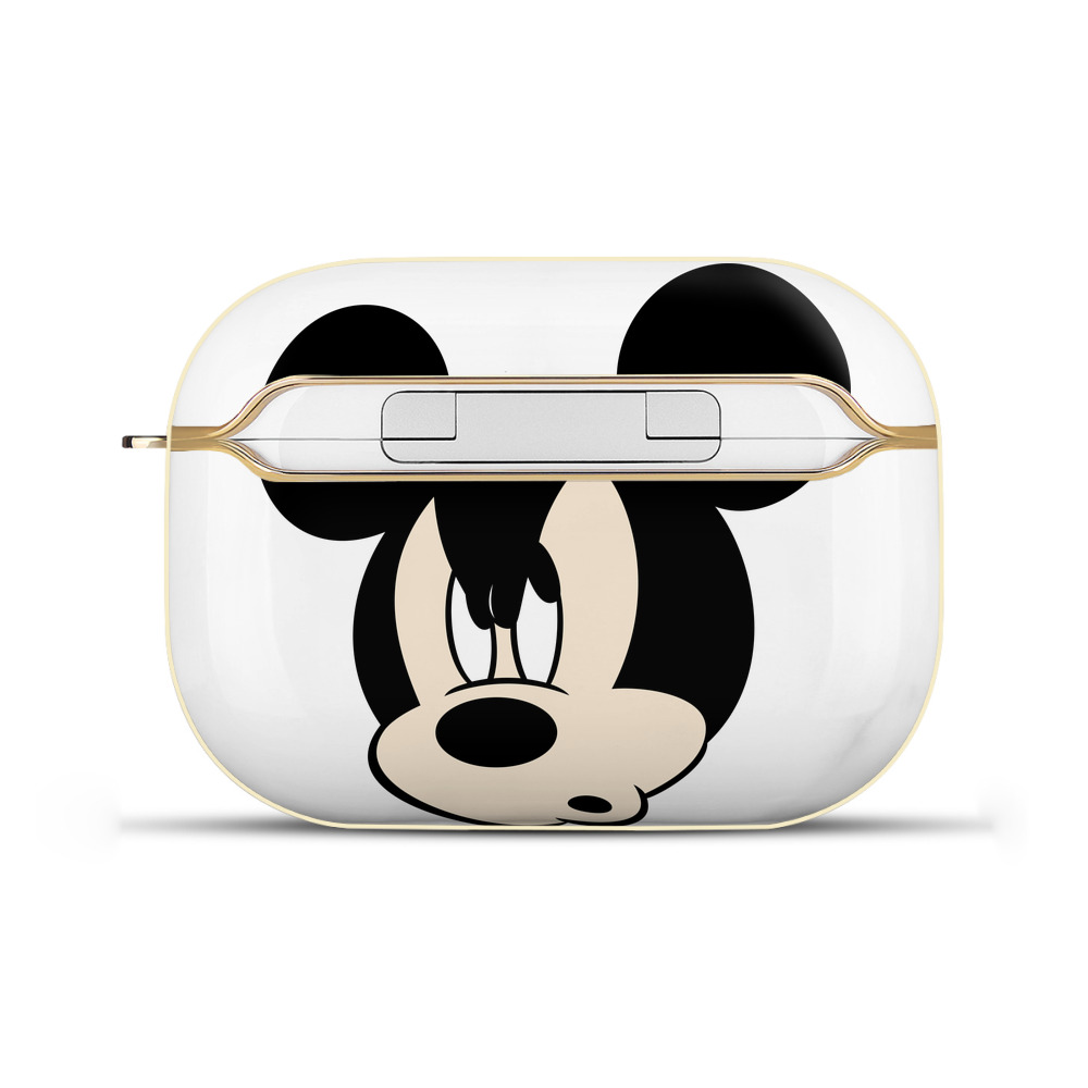 （画像用） ミッキーマウス Mickey Mouse 【AirPods Pro用】ハードシェル保護ケース｜耐衝撃・防指紋・カラビナ付き商品仕様