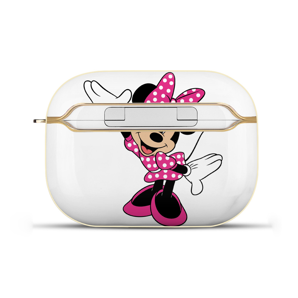 （画像用） ミッキーマウス Mickey Mouse 【AirPods Pro用】ハードシェル保護ケース｜耐衝撃・防指紋・カラビナ付き商品仕様
