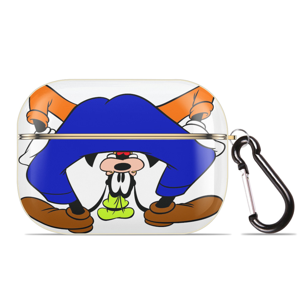（画像用） ミッキーマウス Mickey Mouse 【AirPods Pro用】ハードシェル保護ケース｜耐衝撃・防指紋・カラビナ付き商品仕様