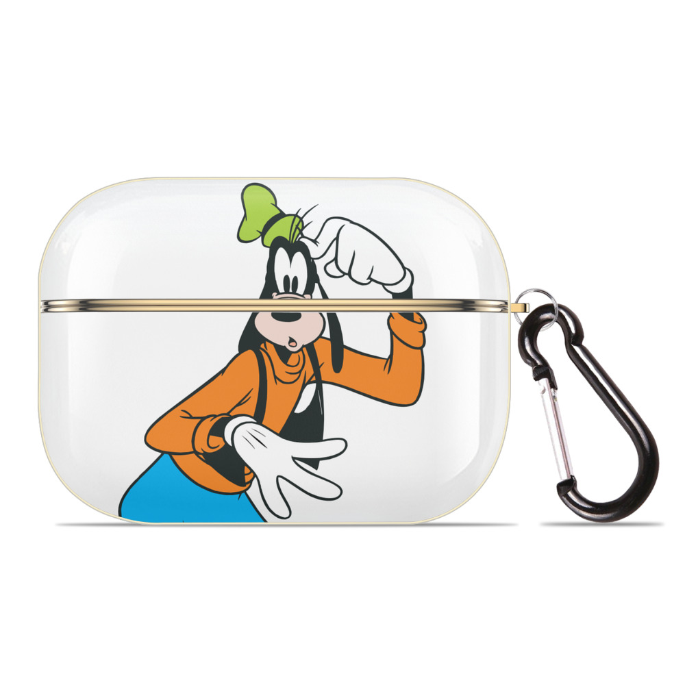 （画像用） ミッキーマウス Mickey Mouse 【AirPods Pro用】ハードシェル保護ケース｜耐衝撃・防指紋・カラビナ付き商品仕様