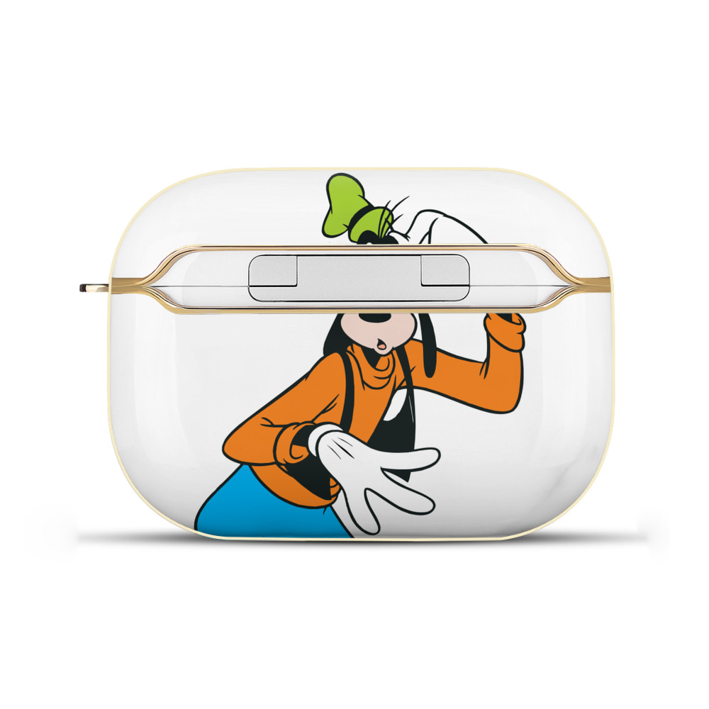 （画像用） ミッキーマウス Mickey Mouse 【AirPods Pro用】ハードシェル保護ケース｜耐衝撃・防指紋・カラビナ付き商品仕様