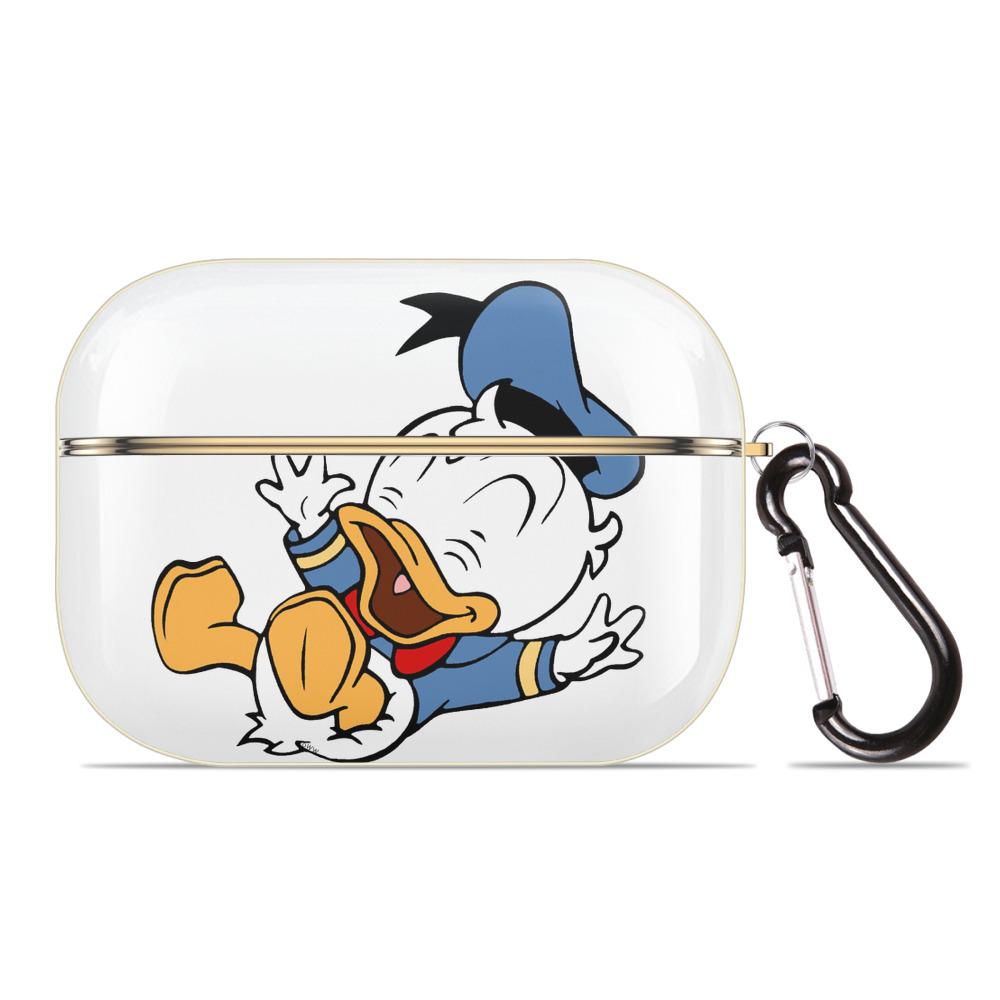 （画像用） ミッキーマウス Mickey Mouse 【AirPods Pro用】ハードシェル保護ケース｜耐衝撃・防指紋・カラビナ付き商品仕様