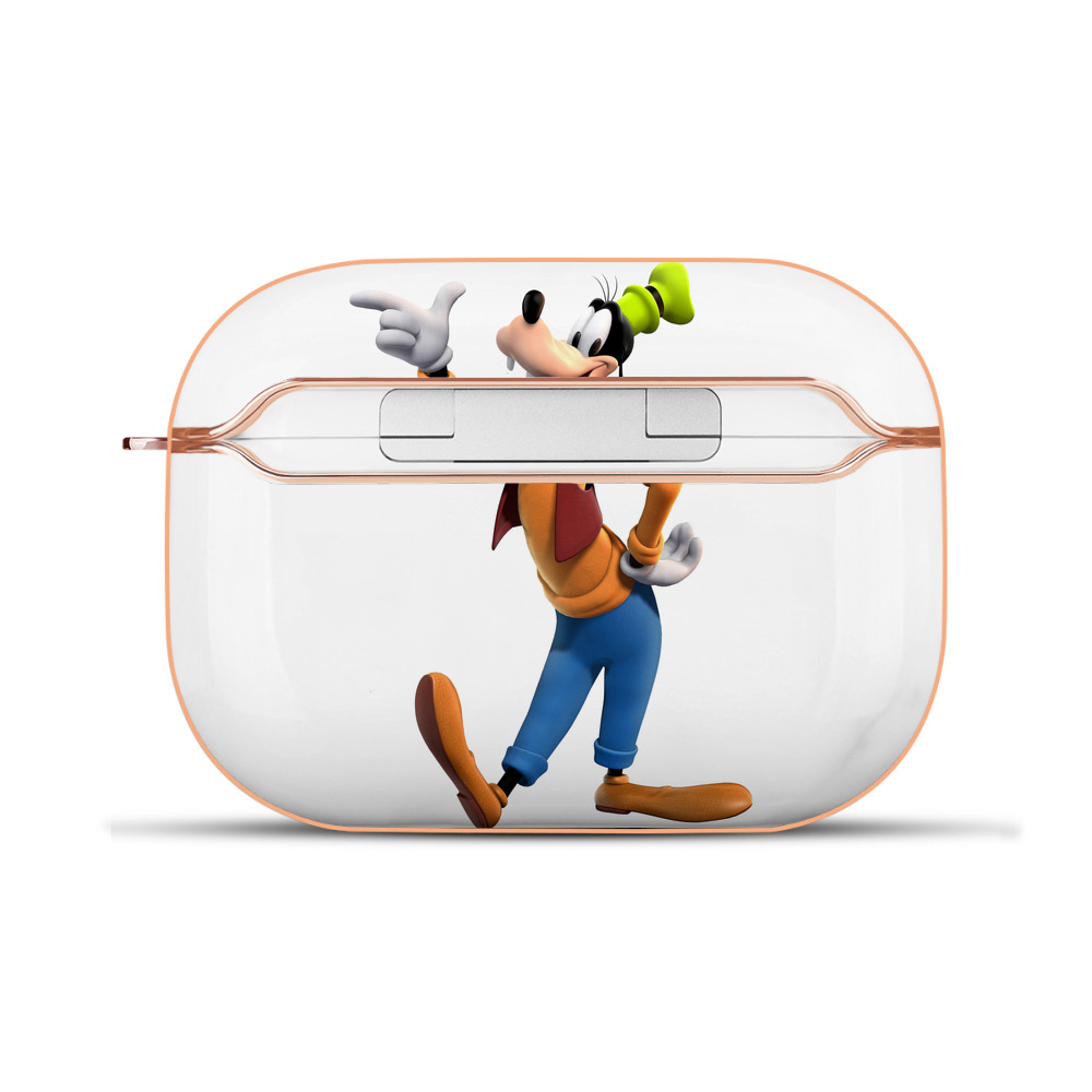 （画像用） ミッキーマウス Mickey Mouse 【AirPods Pro用】ハードシェル保護ケース｜耐衝撃・防指紋・カラビナ付き商品仕様