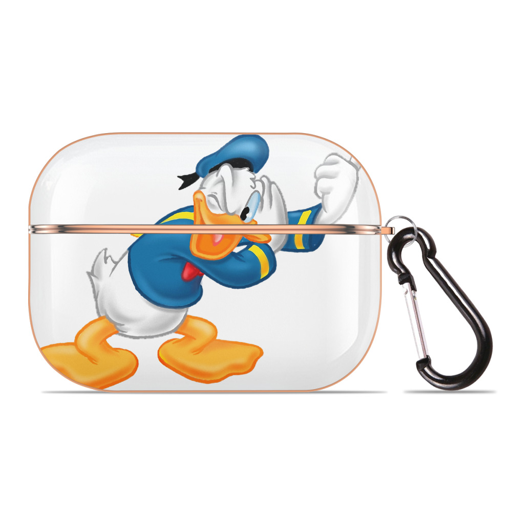 （画像用） ミッキーマウス Mickey Mouse 【AirPods Pro用】ハードシェル保護ケース｜耐衝撃・防指紋・カラビナ付き商品仕様