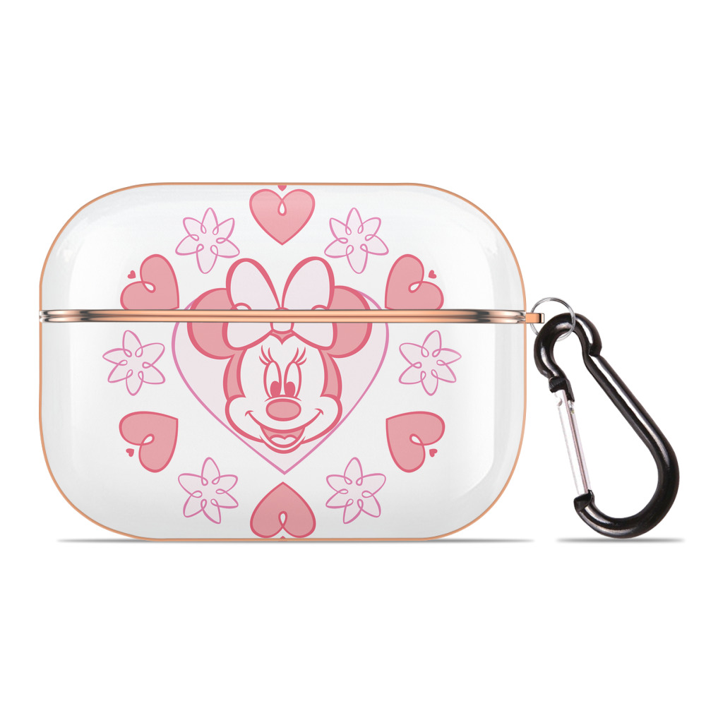 （画像用） ミッキーマウス Mickey Mouse 【AirPods Pro用】ハードシェル保護ケース｜耐衝撃・防指紋・カラビナ付き商品仕様
