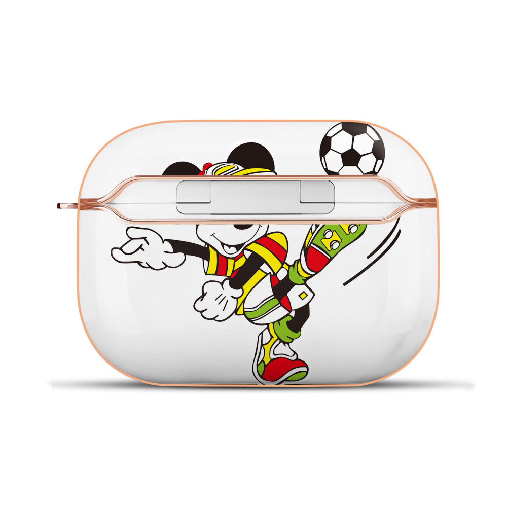 （画像用） ミッキーマウス Mickey Mouse 【AirPods Pro用】ハードシェル保護ケース｜耐衝撃・防指紋・カラビナ付き商品仕様