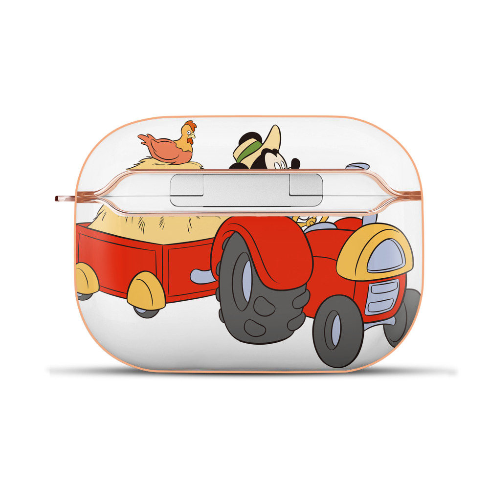 （画像用） ミッキーマウス Mickey Mouse 【AirPods Pro用】ハードシェル保護ケース｜耐衝撃・防指紋・カラビナ付き商品仕様