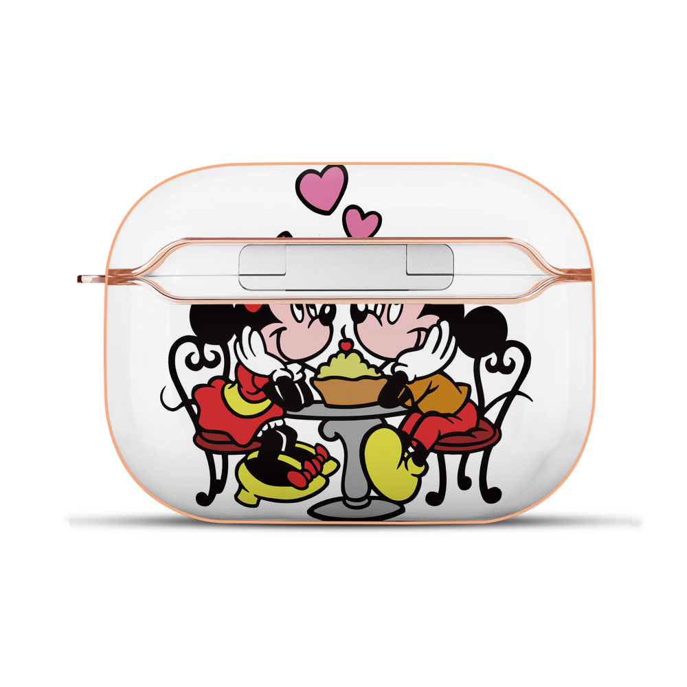 （画像用） ミッキーマウス Mickey Mouse 【AirPods Pro用】ハードシェル保護ケース｜耐衝撃・防指紋・カラビナ付き商品仕様