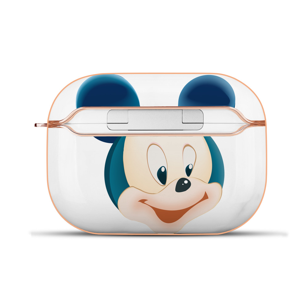 （画像用） ミッキーマウス Mickey Mouse 【AirPods Pro用】ハードシェル保護ケース｜耐衝撃・防指紋・カラビナ付き商品仕様