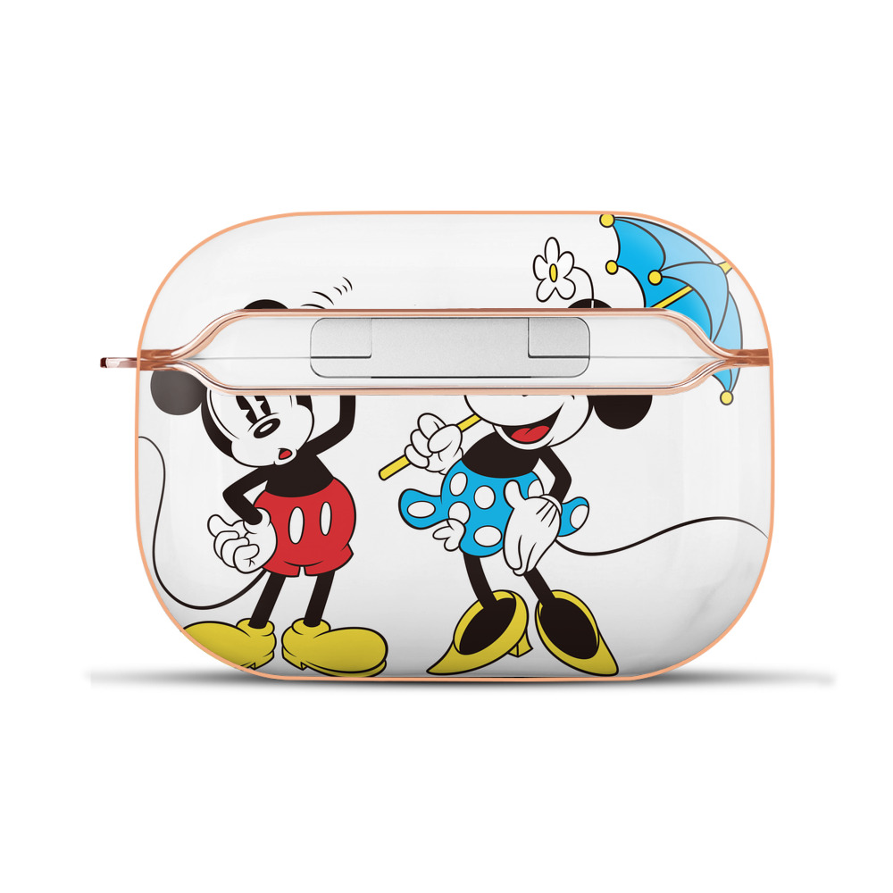 （画像用） ミッキーマウス Mickey Mouse 【AirPods Pro用】ハードシェル保護ケース｜耐衝撃・防指紋・カラビナ付き商品仕様