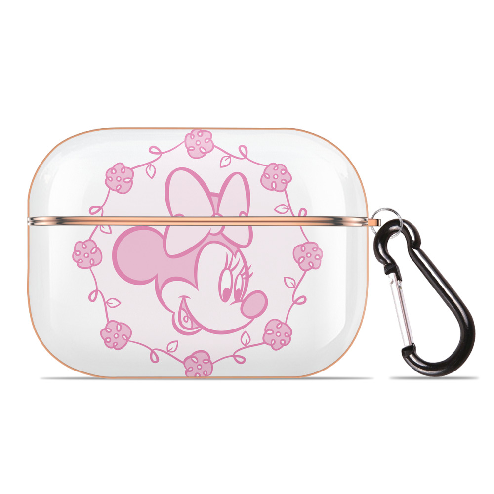 （画像用） ミッキーマウス Mickey Mouse 【AirPods Pro用】ハードシェル保護ケース｜耐衝撃・防指紋・カラビナ付き商品仕様