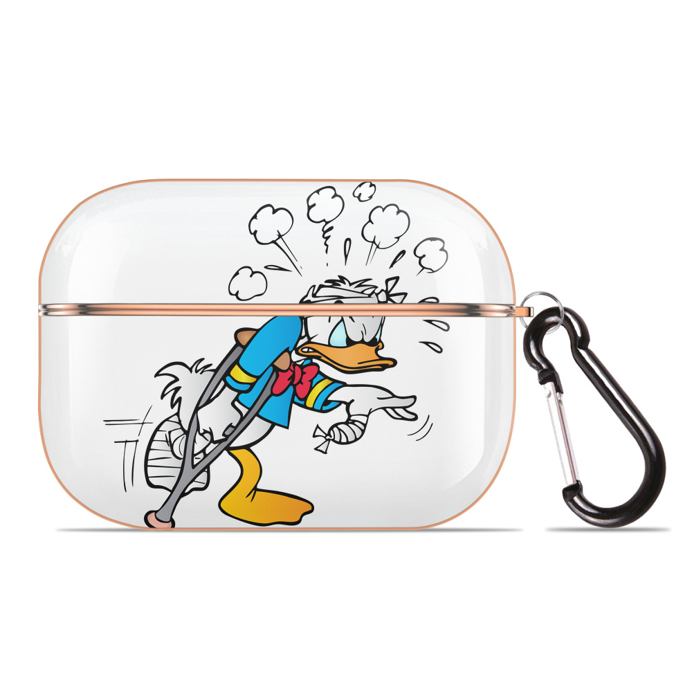 （画像用） ミッキーマウス Mickey Mouse 【AirPods Pro用】ハードシェル保護ケース｜耐衝撃・防指紋・カラビナ付き商品仕様
