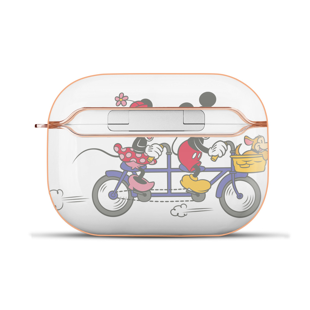 （画像用） ミッキーマウス Mickey Mouse 【AirPods Pro用】ハードシェル保護ケース｜耐衝撃・防指紋・カラビナ付き商品仕様