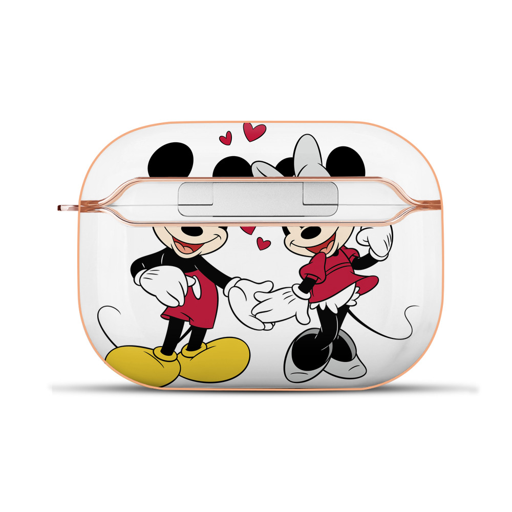 （画像用） ミッキーマウス Mickey Mouse 【AirPods Pro用】ハードシェル保護ケース｜耐衝撃・防指紋・カラビナ付き商品仕様