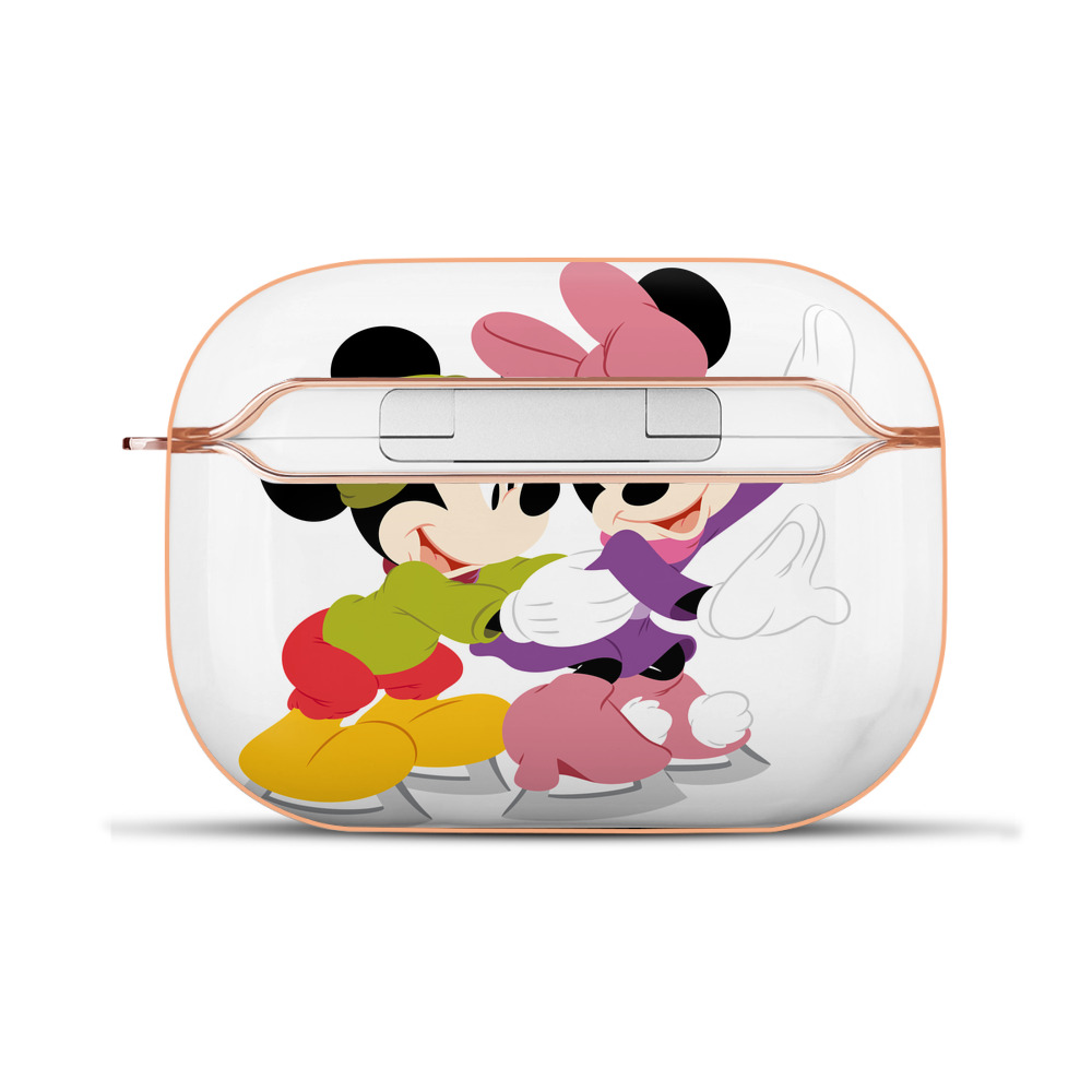 （画像用） ミッキーマウス Mickey Mouse 【AirPods Pro用】ハードシェル保護ケース｜耐衝撃・防指紋・カラビナ付き商品仕様