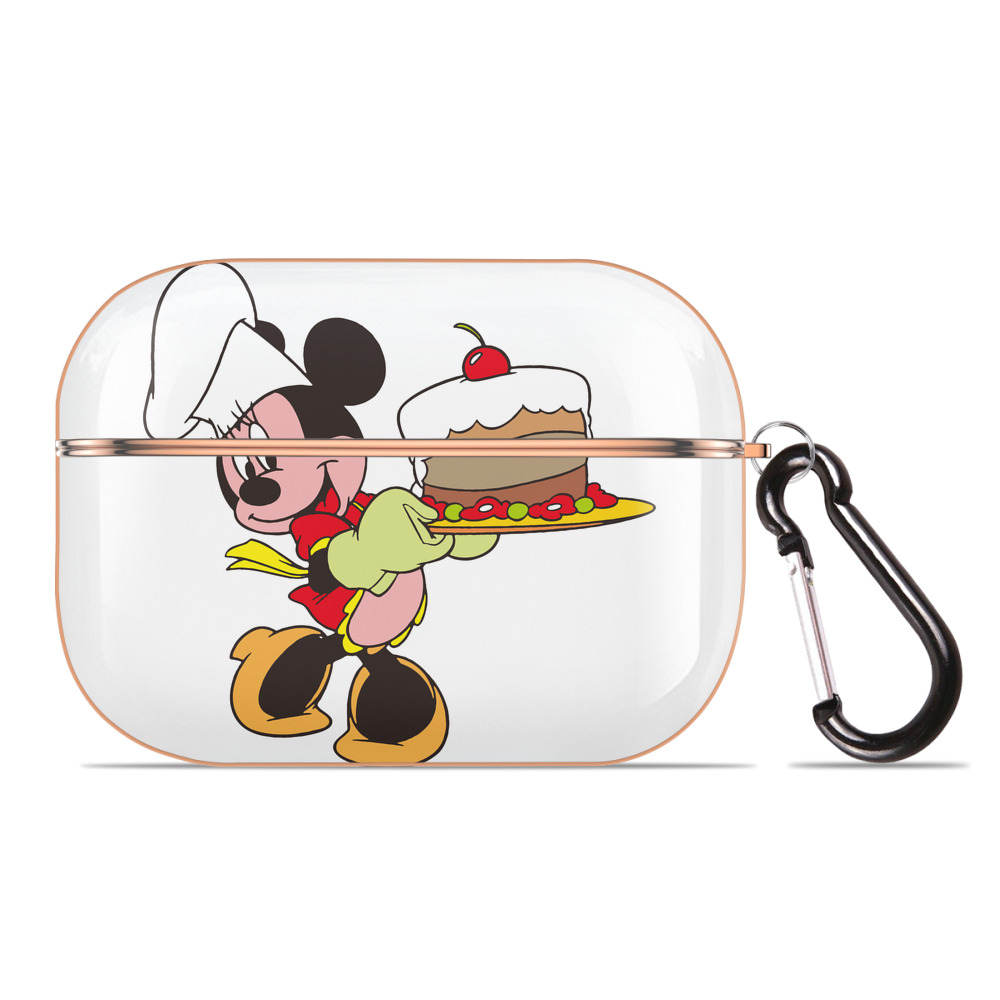（画像用） ミッキーマウス Mickey Mouse 【AirPods Pro用】ハードシェル保護ケース｜耐衝撃・防指紋・カラビナ付き商品仕様