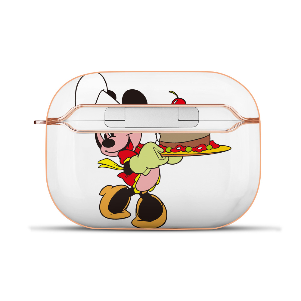（画像用） ミッキーマウス Mickey Mouse 【AirPods Pro用】ハードシェル保護ケース｜耐衝撃・防指紋・カラビナ付き商品仕様