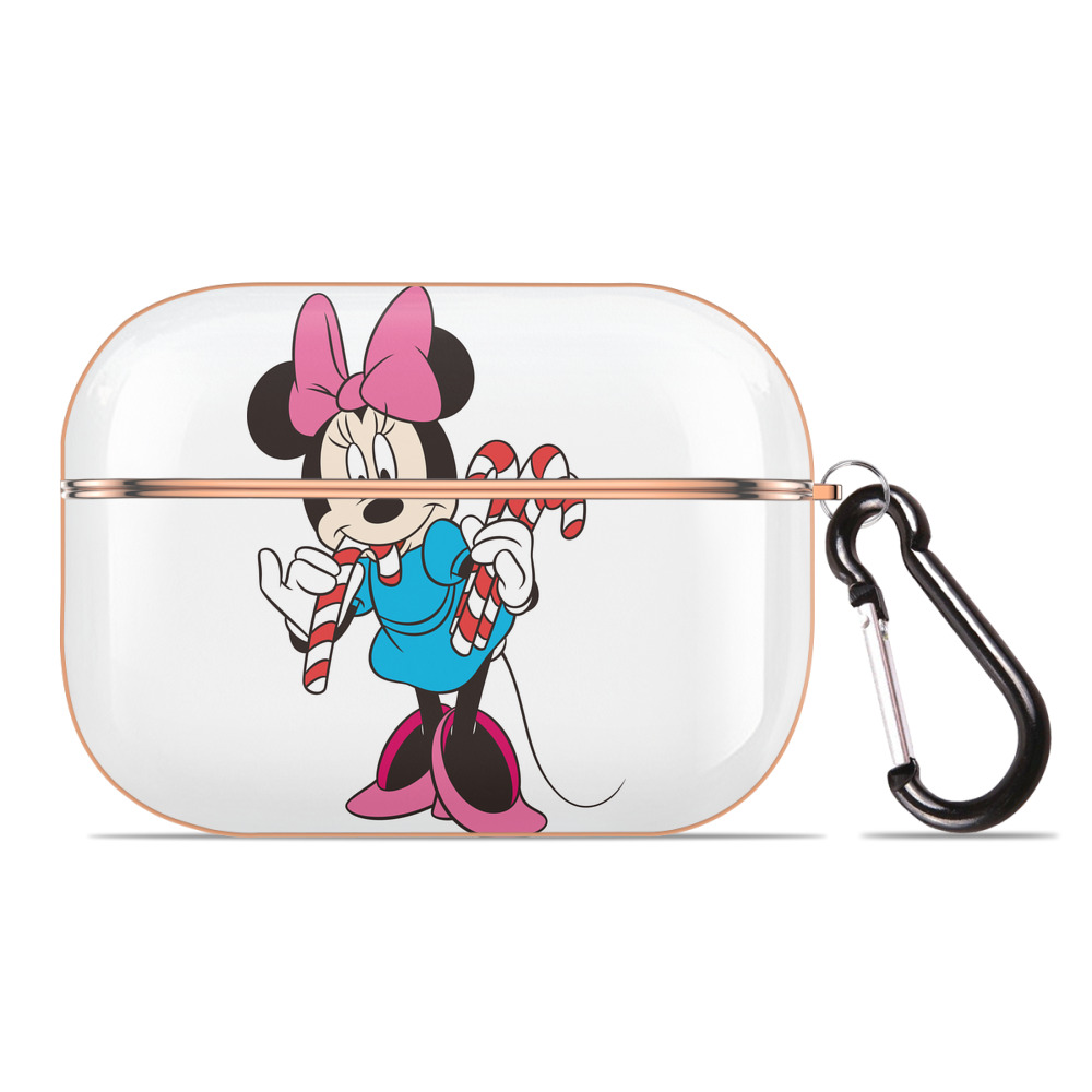 （画像用） ミッキーマウス Mickey Mouse 【AirPods Pro用】ハードシェル保護ケース｜耐衝撃・防指紋・カラビナ付き商品仕様