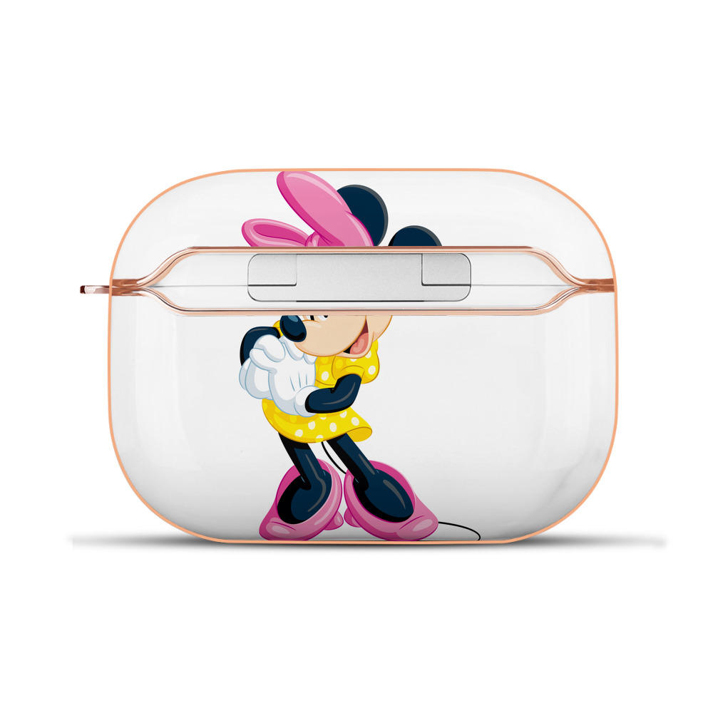 （画像用） ミッキーマウス Mickey Mouse 【AirPods Pro用】ハードシェル保護ケース｜耐衝撃・防指紋・カラビナ付き商品仕様