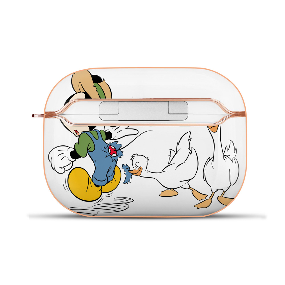 （画像用） ミッキーマウス Mickey Mouse 【AirPods Pro用】ハードシェル保護ケース｜耐衝撃・防指紋・カラビナ付き商品仕様