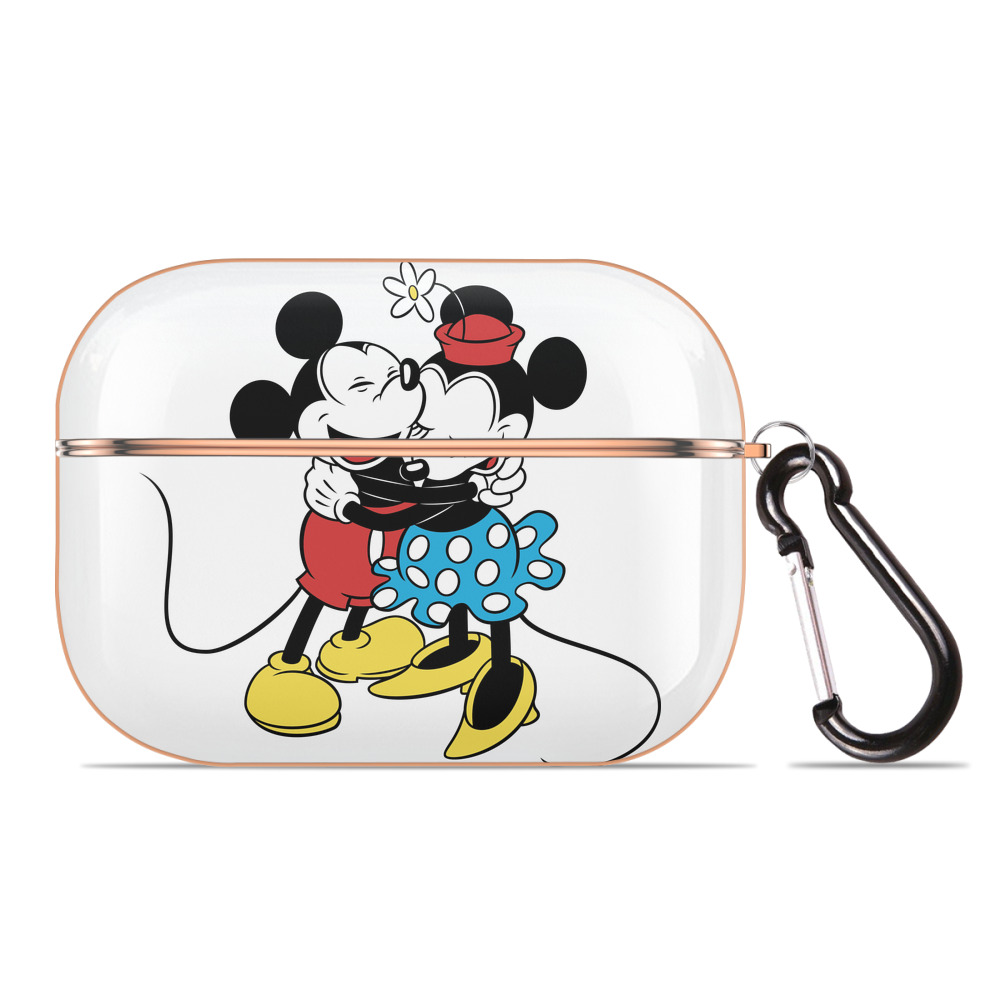 （画像用） ミッキーマウス Mickey Mouse 【AirPods Pro用】ハードシェル保護ケース｜耐衝撃・防指紋・カラビナ付き商品仕様