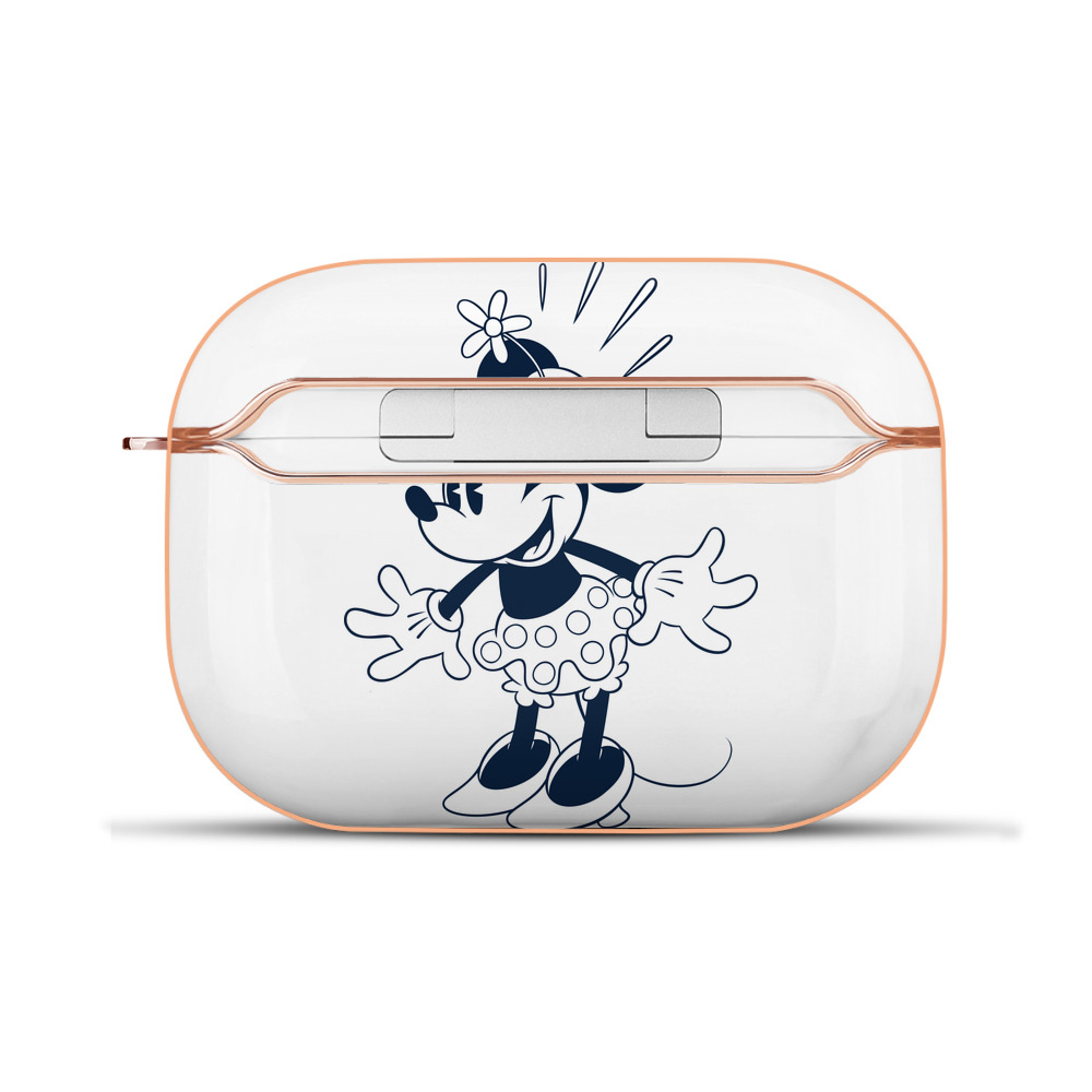（画像用） ミッキーマウス Mickey Mouse 【AirPods Pro用】ハードシェル保護ケース｜耐衝撃・防指紋・カラビナ付き商品仕様
